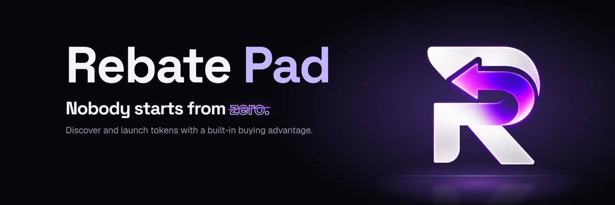 Nyerishi's tweet photo. The payout is where I'd ask the hardest questions before trusting @RebateLaunch.

The bonus is easy to verify. You buy, you get 3% extra in the same transaction, visible before you confirm. That part holds up.

The payout is different. "Paid several times a day for holding" sounds great until you ask what happens on a quiet day. Fixed supply, no minting, payouts funded by pad activity. So if volume drops, does the payout drop with it? And is that rate disclosed anywhere before you buy, or do you find out after?

Same with the burn. Platform fees from every launch buy and burn Rebate. That works when launches are happening. What does it look like in a slow month?

None of this is a knock on the design. It's the difference between a mechanism and a promise. A mechanism holds up when nobody's watching. A promise needs the volume to keep coming.

The launch I'd actually run: something boring with a real revenue line, paired to USDG, on a chain built for settlement. Then watch week three, when the novelty's gone, and see if the payout still clears.

Top 20 creators split 2,000 USDT, 21-100 share a 1% airdrop. @Starlisting partnership means posts score on both boards.

@RebateLaunch.