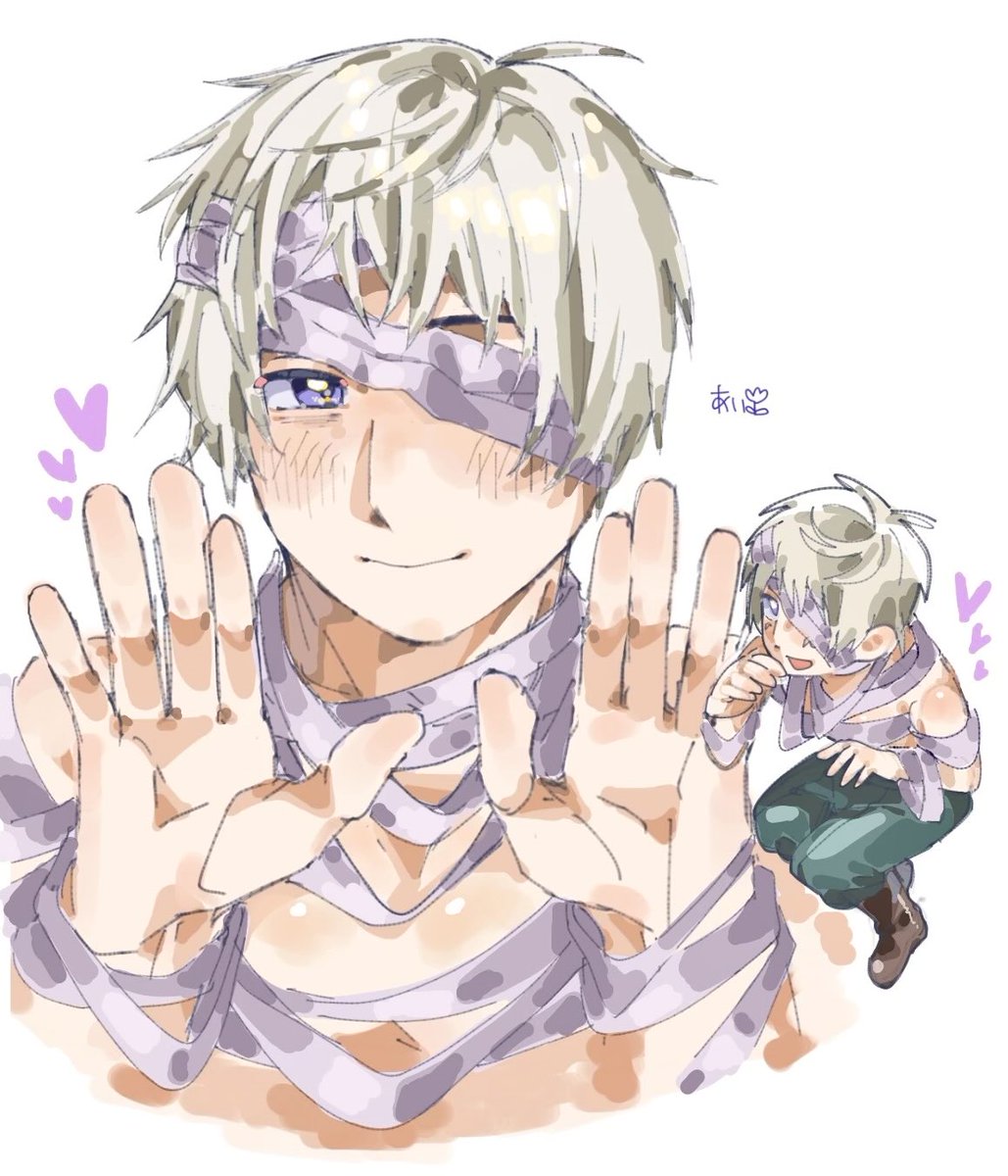 ohanami0873ai's tweet photo. ﾊﾛｳｨﾝミイラろし🇷🇺🎃💖
#aph
 #hetalia 
#ヘタリア 
#イヴァン・ブラギンスキ https://t.co/PQT0uqu9kF