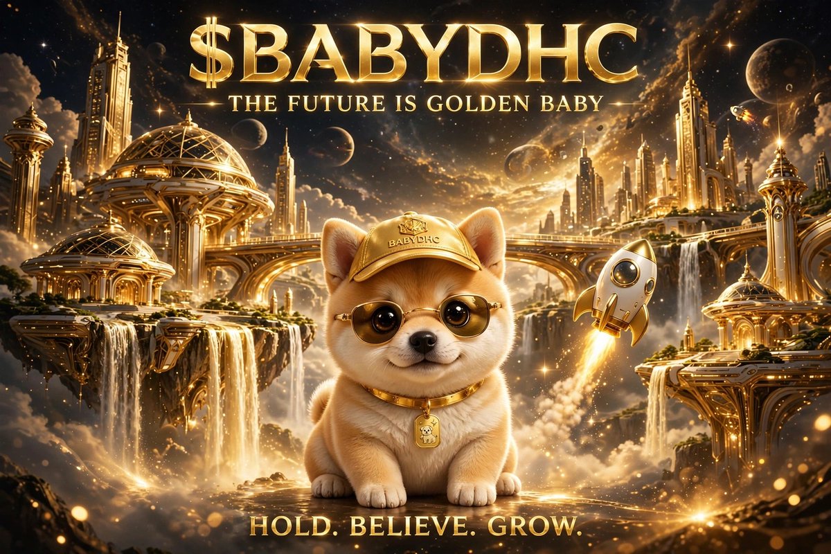 Liyanda152897's tweet photo. @hugh_stiel @hugh_stiel
https://t.co/Bajdd5xSEP
*The Little One Who Will Grow Big. $BABYDHC*
- *Don't underestimate the cute, they fly the highest.*
- *The golden child of the golden kingdom. HOLD $BABYDHC*

2osDLvHEpkv9rhFoXbfqHeW1Fqty8yyp1JSuFrU7fBgn

#BABYDHC #DHC #Solana https://t.co/dlAg3eekFU