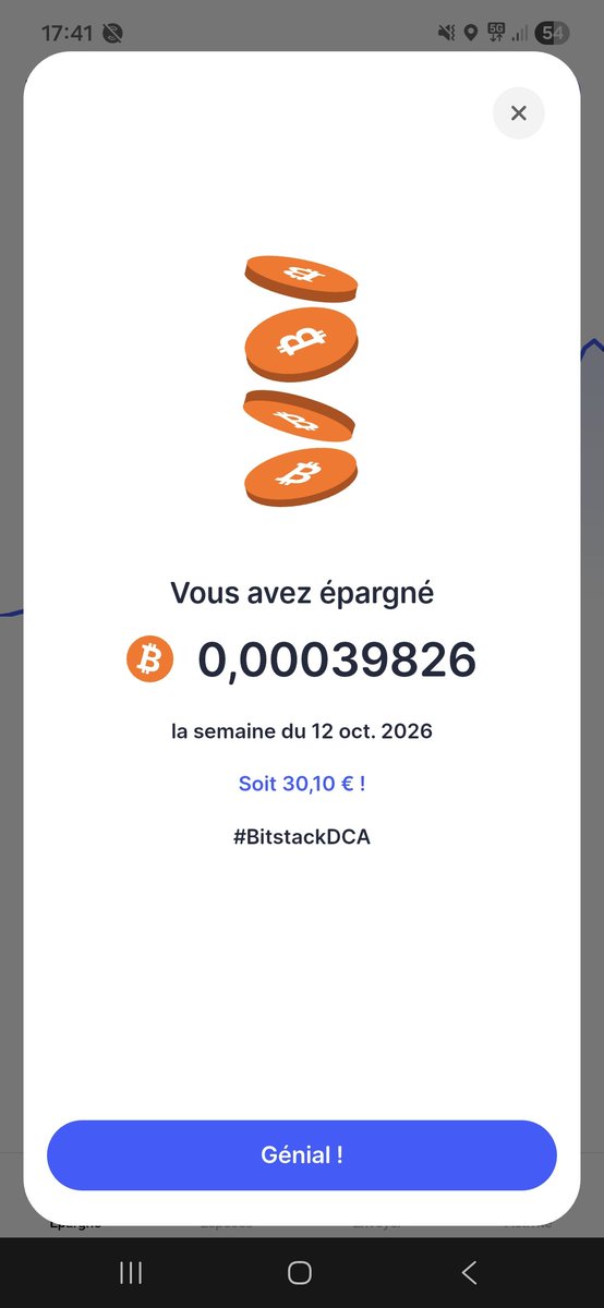 Josssgg's tweet photo. @bitstack #BitstackDCA https://t.co/1aRWzmWojJ