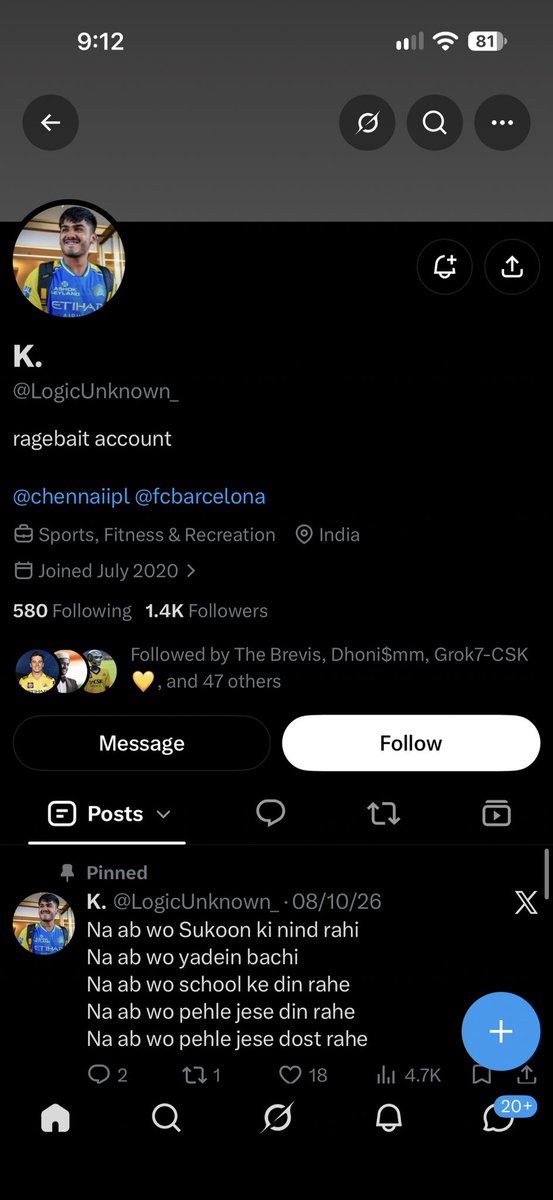 jaswanthkumarr0's tweet photo. @Im_Blazee3 https://t.co/dsSVc8KlJp