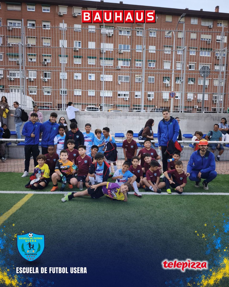 ef_usera's tweet photo. EFU! ⚽️🔵 💪✨ FOTOGALERIA
#LAEFU #Efusera #Usera #Zofio #EscuelaDeFútbol https://t.co/dKgvr6Gz3p