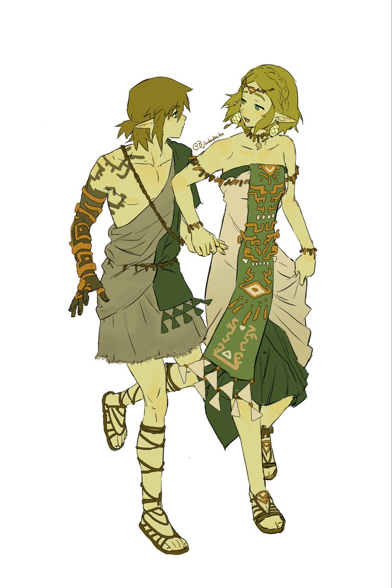 bjbabababa's tweet photo. more zelink art #zelink #TearsoftheKingdom #fanartᅠᅠᅠᅠ https://t.co/tM5eHAa1Yu