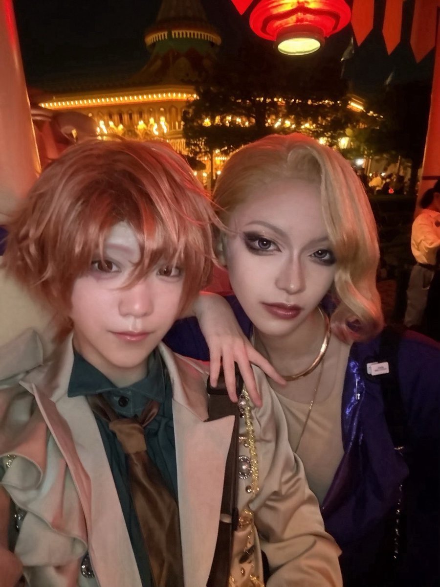 m0m0_cos's tweet photo. アウパー！🏰❤
タピルージュ併せできてほんとに楽しかった🥹💗
会ってくれた人も交流してくださった人もありがとうございました！🎶
#Dハロ仮装2026 #Dハロツイステ https://t.co/E0fR31Konx
