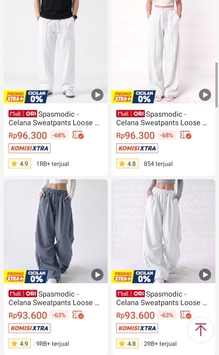 munaawr's tweet photo. Sweatpants gini tuh nyaman pol dipake harian tapi tetep kelihatan stylish kann 😍 https://t.co/JRQOWYXnBd