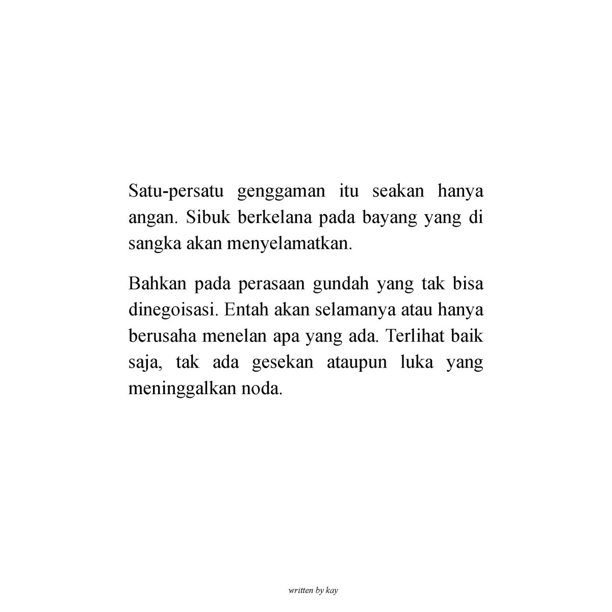 peotryours's tweet photo. Doa-doa baik sibuk silih berganti mengisi peran akan kesedihan yang menghampiri. Bahwa tak ada yang abadi begitu pula dengan getirnya sunyi 🤎

#2026MAMAVOTE #NCTDREAM https://t.co/0twHMOOthY