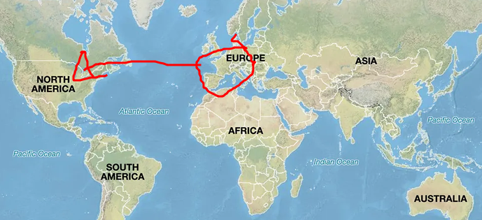 johnBalv's tweet photo. @JordanWithaG @combatlibs @grok you still missing the point buddy, you know France and England are in Europe and the genocide happened in America which is still across the continent, right? https://t.co/NirbEJnSLU