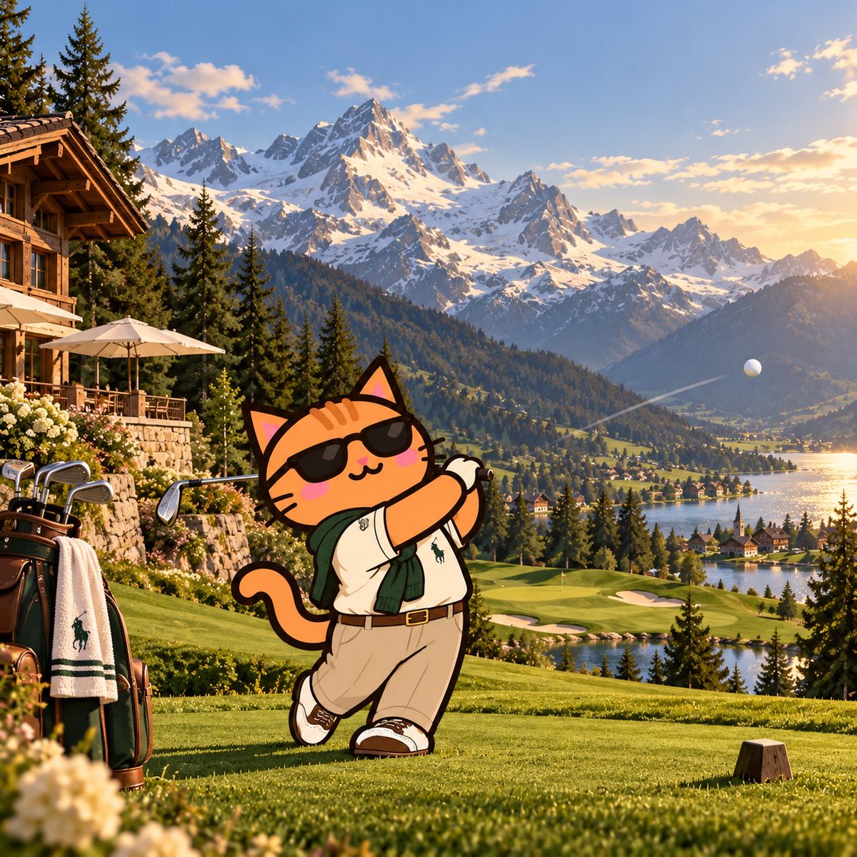 maxoboyz's tweet photo. Everyone right now is stressing and panicking about finding a multimillion coin

while the CHILLCAT🐱 is enjoying golf ⛳️ 

we should be chill and unfazed like him

launching soon..🚀
telegram: https://t.co/UNlgLmgBPE

JOIN SO YOU DONT MISS OUT❗️ https://t.co/osczRSGrqH