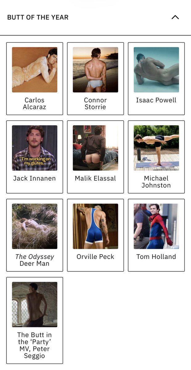 IsaacPowellHQ's tweet photo. 🍑 Isaac Cole Powell has been nominated for “Butt of the Year” at the 2026 Grindr Awards! 🏆🔥 https://t.co/LeF9rnR0Y2