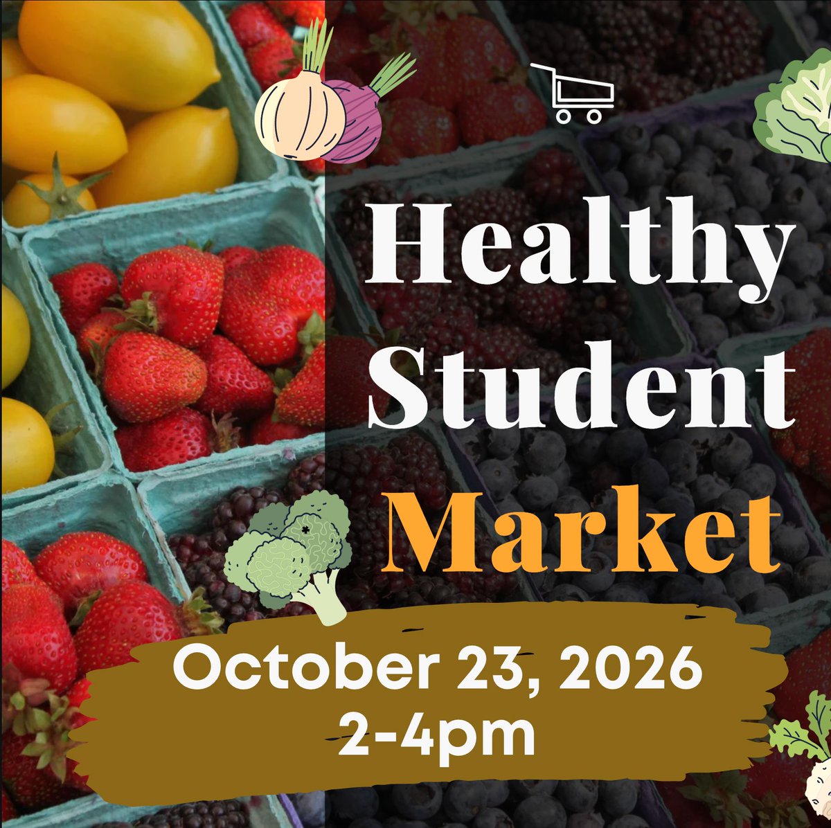 StevensonEagles's tweet photo. Join us this Friday for our Healthy Student Marker from 2-4pm https://t.co/W4MrJNnWdl