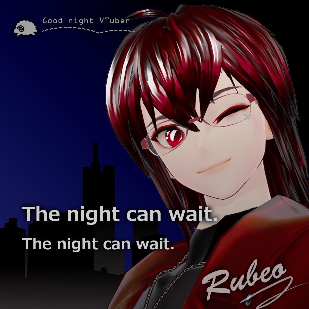 RubeoVR's tweet photo. 今日も一日お疲れ🌙✨

そろそろ今日は回線閉じるよ📡
やり残したことは明日に回して、今夜はゆっくりしようぜ

また明日な😴

#おやすみVtuber #RubeoVR https://t.co/JCi4UrNawh