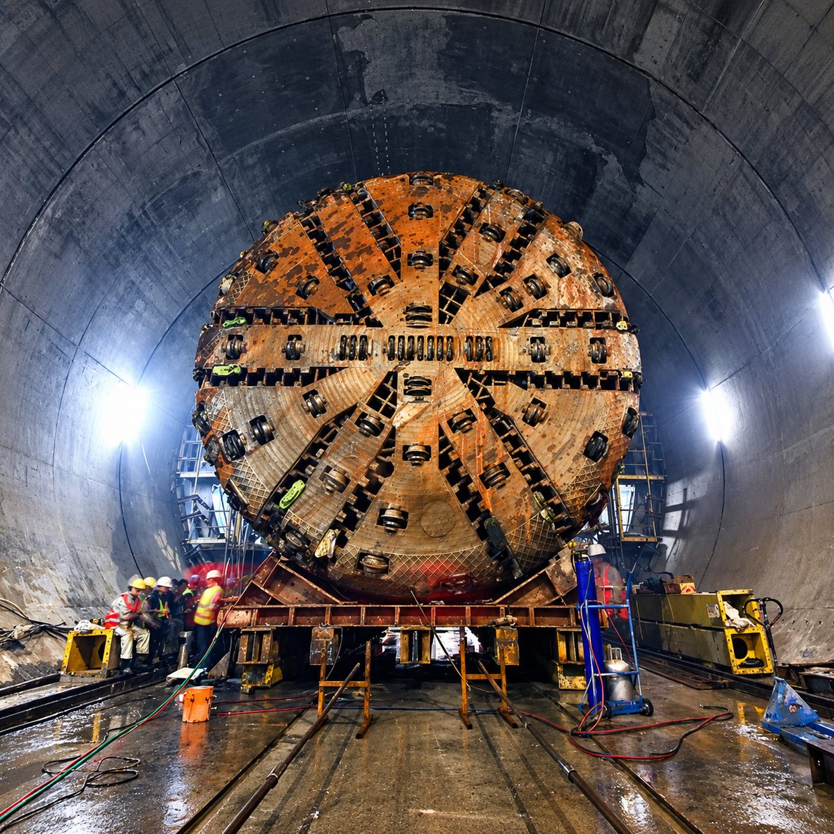 beatsinbrief's tweet photo. 🚨 JUST IN: 🇨🇳 China Restricts Tunnel-Boring Machine Exports Sought by 🇮🇳 India

China has announced export controls on tunnel-boring machines, citing national security, with restrictions taking effect on November 18. 

The move could affect India’s infrastructure projects, including metro, rail and border tunnels, as India relies on imported machines and has already faced delays in securing them from China.