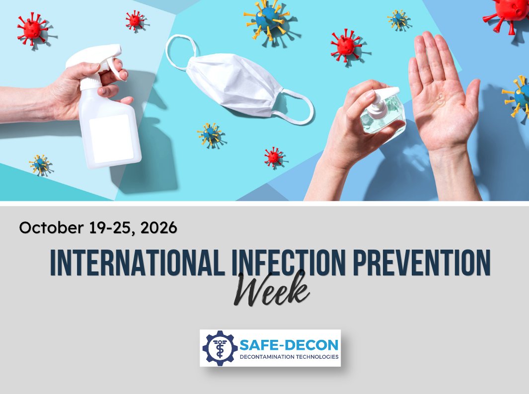 SafeDecon's tweet photo. This International Infection Prevention Week, we recognize the dedicated professionals advancing safer healthcare through education, surveillance, compliance, and evidence-based infection control practices.

#InternationalInfectionPreventionWeek #IIPW2026 #InfectionPrevention https://t.co/Spg7UE3uel
