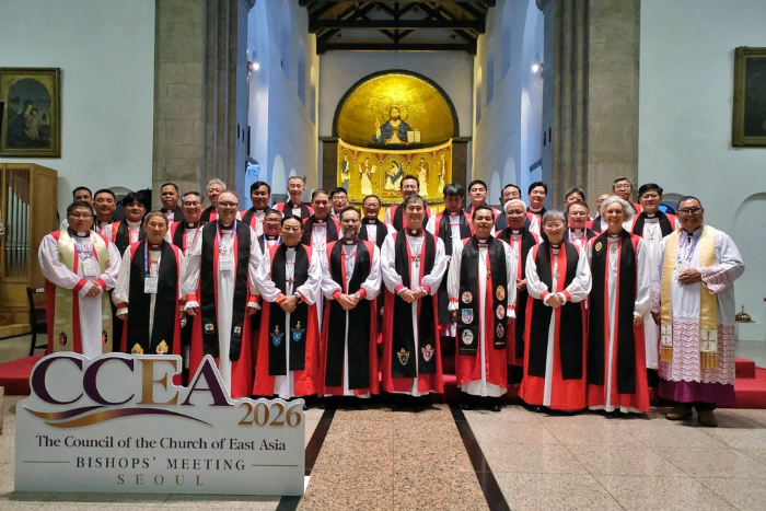 AnglicanNews's tweet photo. The Diocese of Seoul in the Anglican Church of Korea has hosted the bishops’ meeting of the Council of Churches in East Asia (CCEA).

The CCEA gathers church leaders from Anglican traditions together every year, with member churches rotating the host role. This year, the meeting also invited bishops’ spouses to attend.

The Most Revd Jang-Whan Kim, Bishop of Seoul and Primate of the Anglican Church of Korea, shared, ‘There is an unbroken bond of affection as a family regardless of our theological differences and tensions. ...this is our way forward: to respect our differences as well as unite in our common mission in an East Asian context. ...we are unified as a church, as a family of God, as the Anglican body of Christ in this region’.

Read the full story at: https://t.co/ydJARs6cRJ

@AnglicanMyanmar