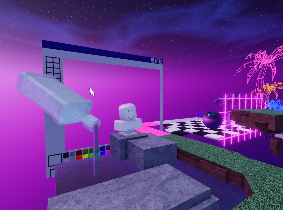 sleepernuts's tweet photo. in 2020, i created the original "Retro Zone" map for Tower Defense Simulator. it's six year anniversary since it's inclusion will be next thursday!

the next two images are some earlier unfinished versions of the map.

#roblox #robloxdev #tds #towerdefensesimulator (@BelowNatural)