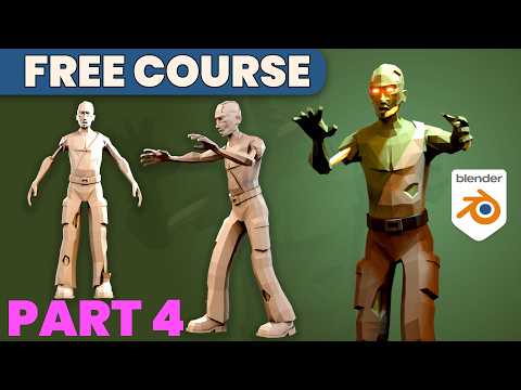contentguild's tweet photo. Modeling a low poly #Zombie in #Blender - Part 4  https://t.co/COvbMd8SxF https://t.co/qnQr55qs4A