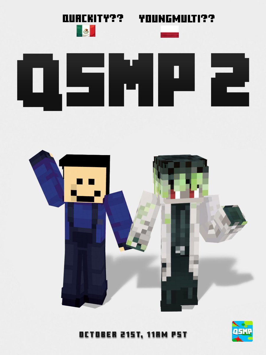 leaxoxp's tweet photo. "That's his boyfriend, right?" I had to make a clone!Multi and ElQuackity one, sorry https://t.co/bCMNffoW7M