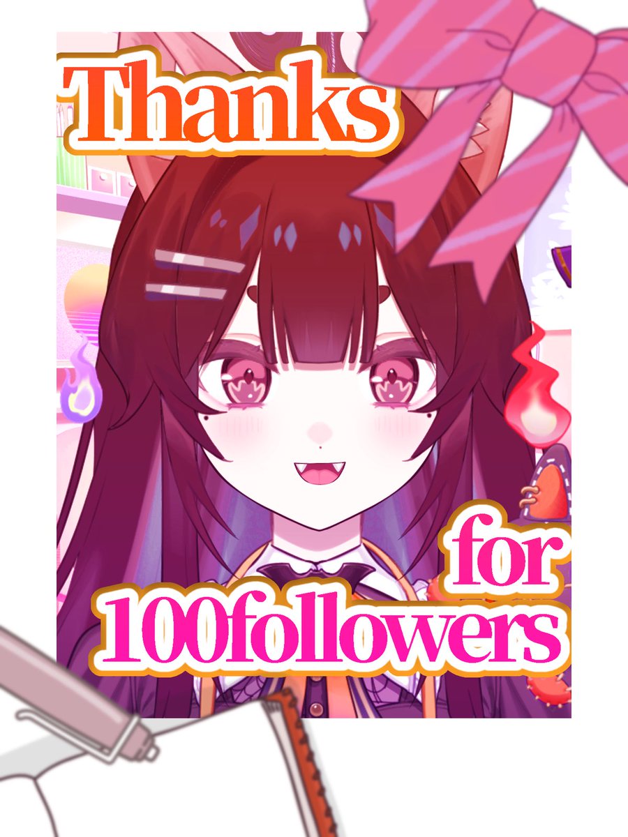 InariMakuai's tweet photo. ななななんと！！！！

皆様のおかげで、Avvyのフォロワーが100人になることが出来ました〜❣️
現在初配信に向けて、自己紹介カードや衣装、挨拶などたくさん準備しております‼️

初配信まであと11日✨
ぜひ開演までお待ち下さいませ〜���️ https://t.co/JJ1h7Tta4z