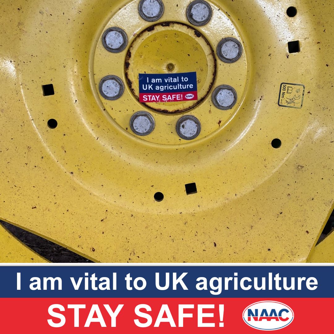 TheNAAC's tweet photo. Post a photo of where you've put your sticker to remind you to make the right choices & go home to your loved ones https://t.co/v9MvxTbomO #𝐈𝐚𝐦𝐕𝐢𝐭𝐚𝐥𝐭𝐨𝐔𝐊𝐀𝐠𝐫𝐢𝐜𝐮𝐥𝐭𝐮𝐫𝐞 #𝐒𝐭𝐚𝐲𝐒𝐚𝐟𝐞! #Agriculture #Farming https://t.co/GNCvAv2XPB