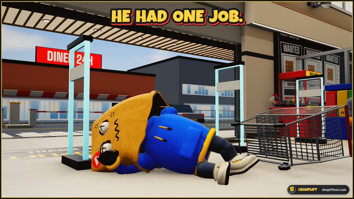shopliftSOL's tweet photo. He had one job.

We are working on setting up a livestream to showcase the game! 

More on that soon https://t.co/HOX6R5gejC