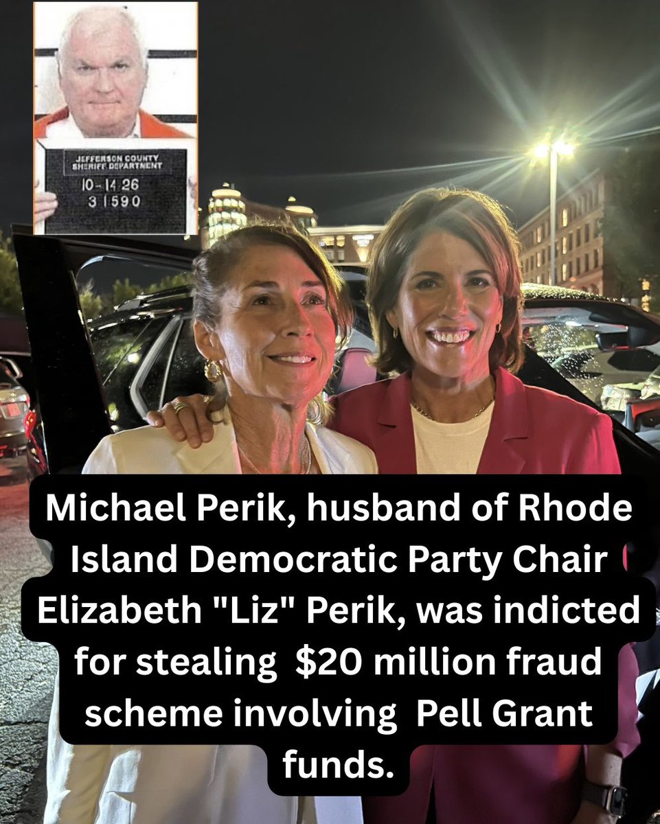 JohnDePetroshow's tweet photo. Stealing $20 million in Pell grants is the epitome of the Rhode Island Democrat Party. https://t.co/Dxfuy0AjYF