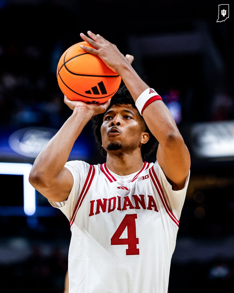 IndianaMBB's tweet photo. Double-digit scoring night for the squad. 📈 https://t.co/bL90F3mvVl