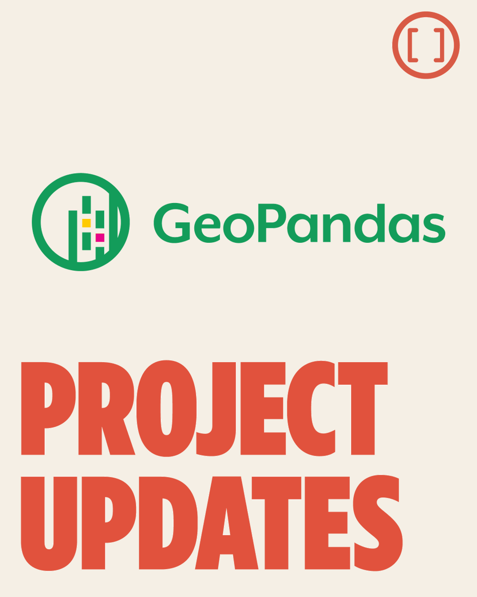 NumFOCUS's tweet photo. Project Updates: GeoPandas 1.2.0 is out, headlined by a re-implemented static plotting system that remains mostly backward-compatible. Read the full release notes: https://t.co/qWpRVRUcfc https://t.co/45MZWmUuSZ