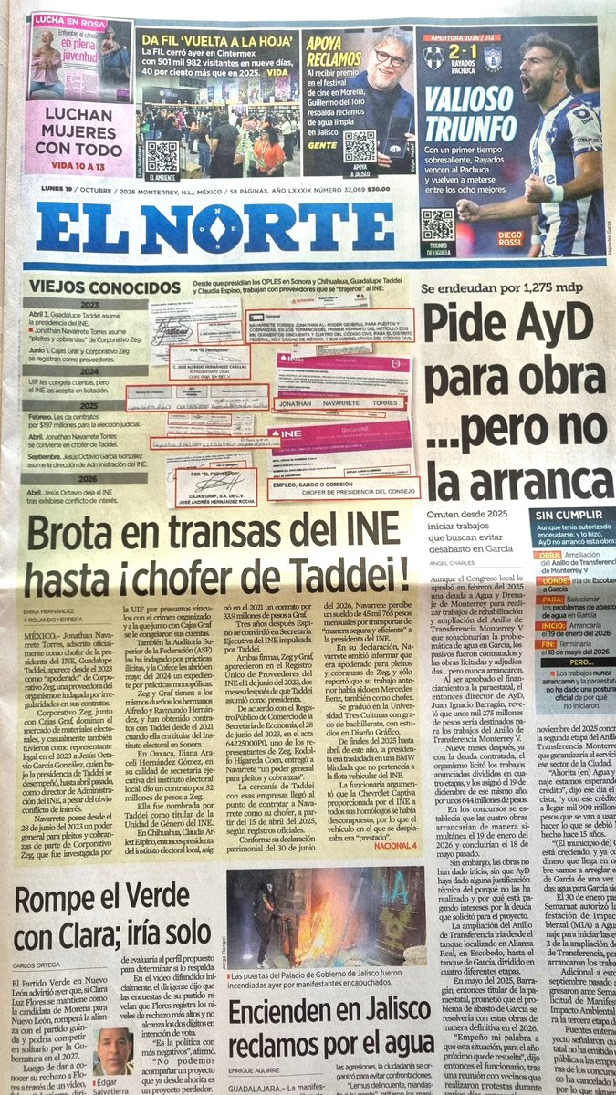 Lic12Rosio's tweet photo. Qué Vergüenza lo de Chihuahua Claudia Sheinbaum !!!

Que VERGÜENZA
EL INE con Taddei
IGUALITO 
DE  PUERCO 
QUE NARCO MORENA ‼️ https://t.co/p7aRkUlBmb