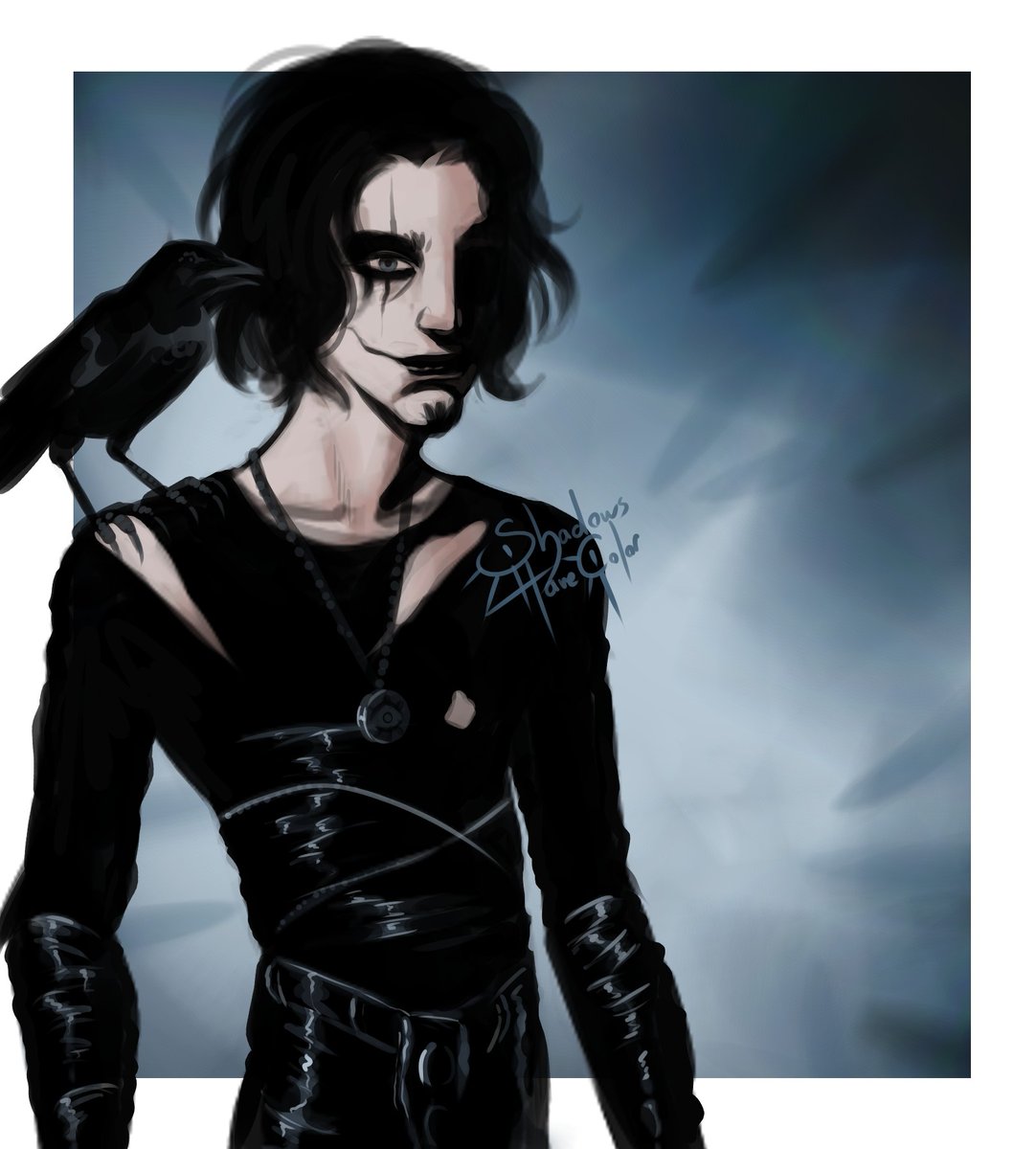ShadowsHveColor's tweet photo. > results of last night's activity stream on Discord
> Victor as Eric {The Crow}
> we have one more weekend movie/event planned this month if you want to join https://t.co/MffhZEYcFH