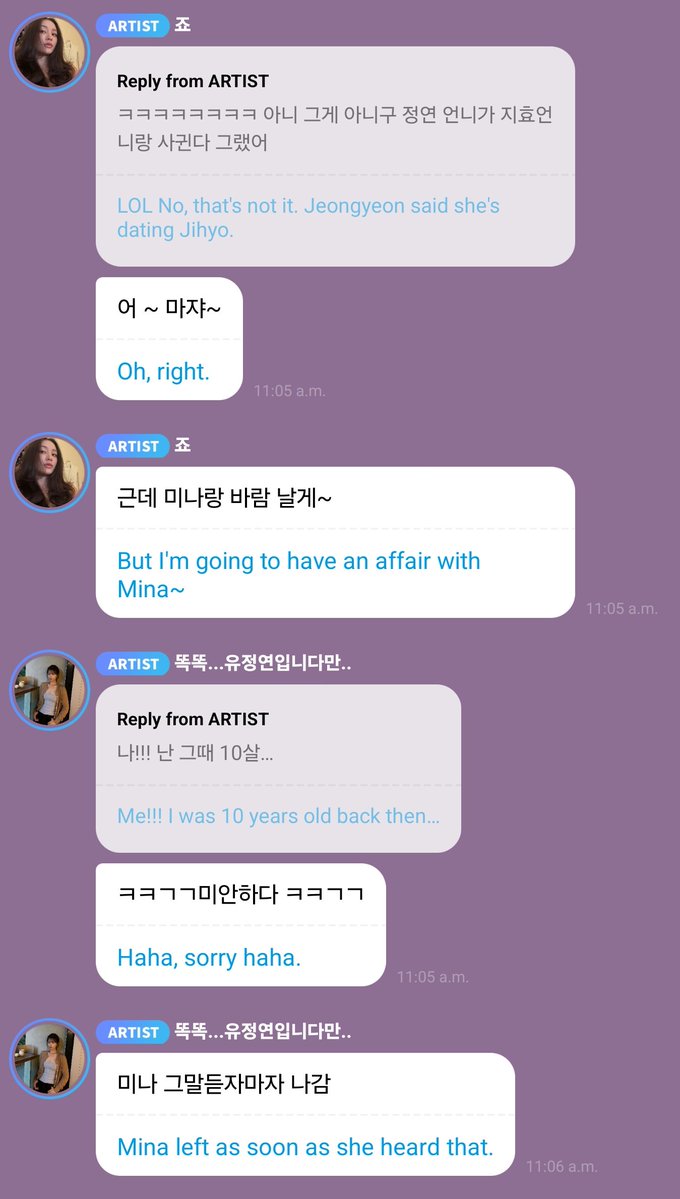godmitzu's tweet photo. TWICE poly dating situation:

• Jihyo affair with Mina &amp; flirting with Tzuyu
• Jihyo broke up with Jeongyeon, going after Momo &amp; Sana
• Love triangle with Sana oppa choosing between Jeongyeon &amp; Jihyo
• Jeongyeon &amp; Jihyo back together
• JeongHyo both claiming Chaeyoung https://t.co/Qg5NJoAqCG