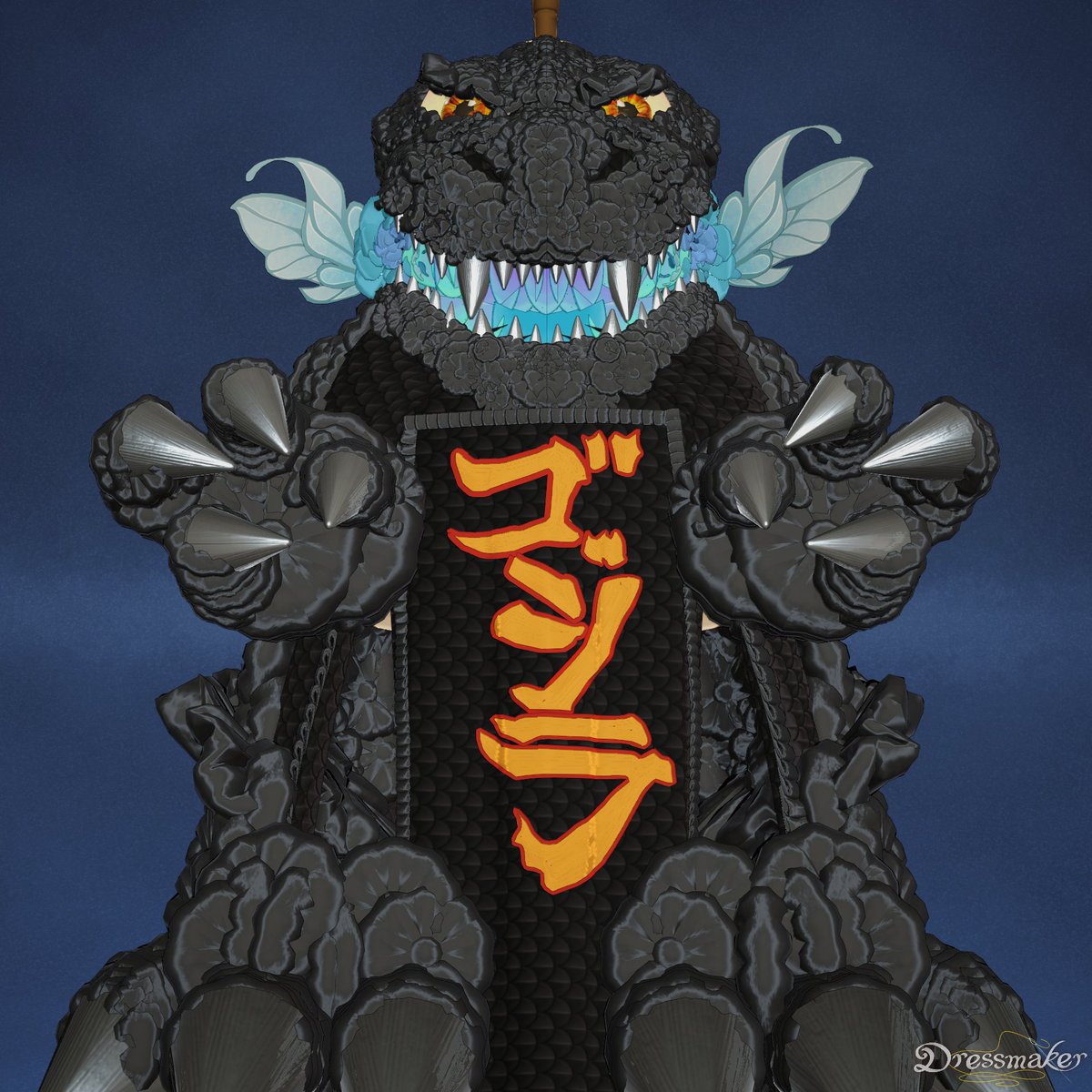 TwitchyLance117's tweet photo. RUUUUUUUN! IT'S GOJIRAAAAAAA!
#dressmaker https://t.co/bvrGMklNBF