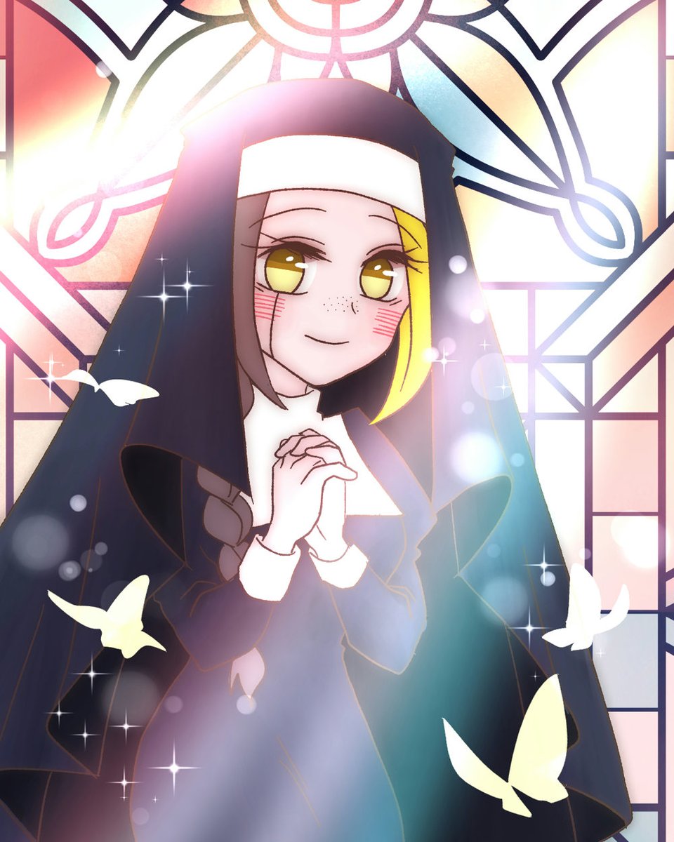 okaki_msl2's tweet photo. ⚠️女体化注意
せっかくなので🐬ちゃん♀も描いてみました🥳 https://t.co/oTdjdi7L3C