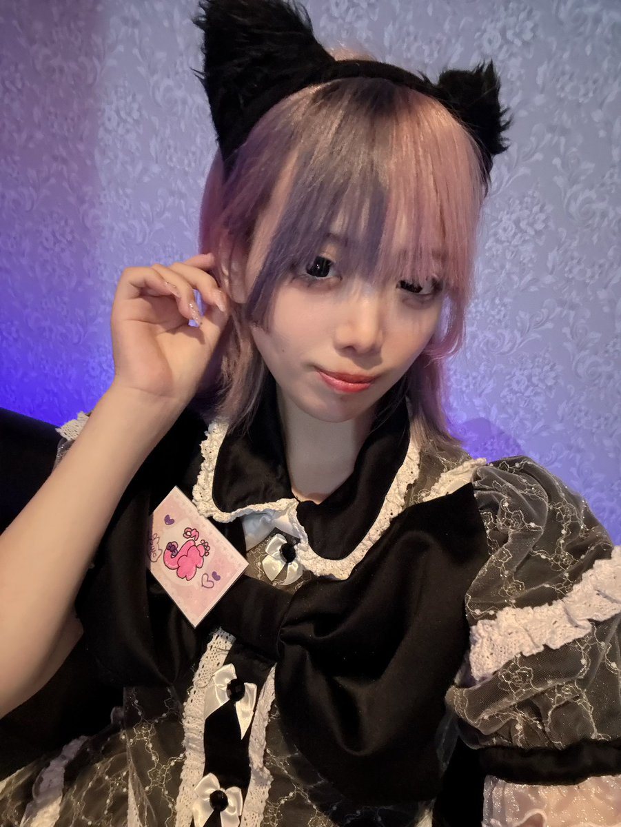 peko_kispk's tweet photo. おきゅおわー！

今日もありがとうございます！沢山お話の日で嬉しかったー！
本日黒猫ちゃんでした🐈‍⬛🖤

次は22日デース！ https://t.co/p4w45IytuR