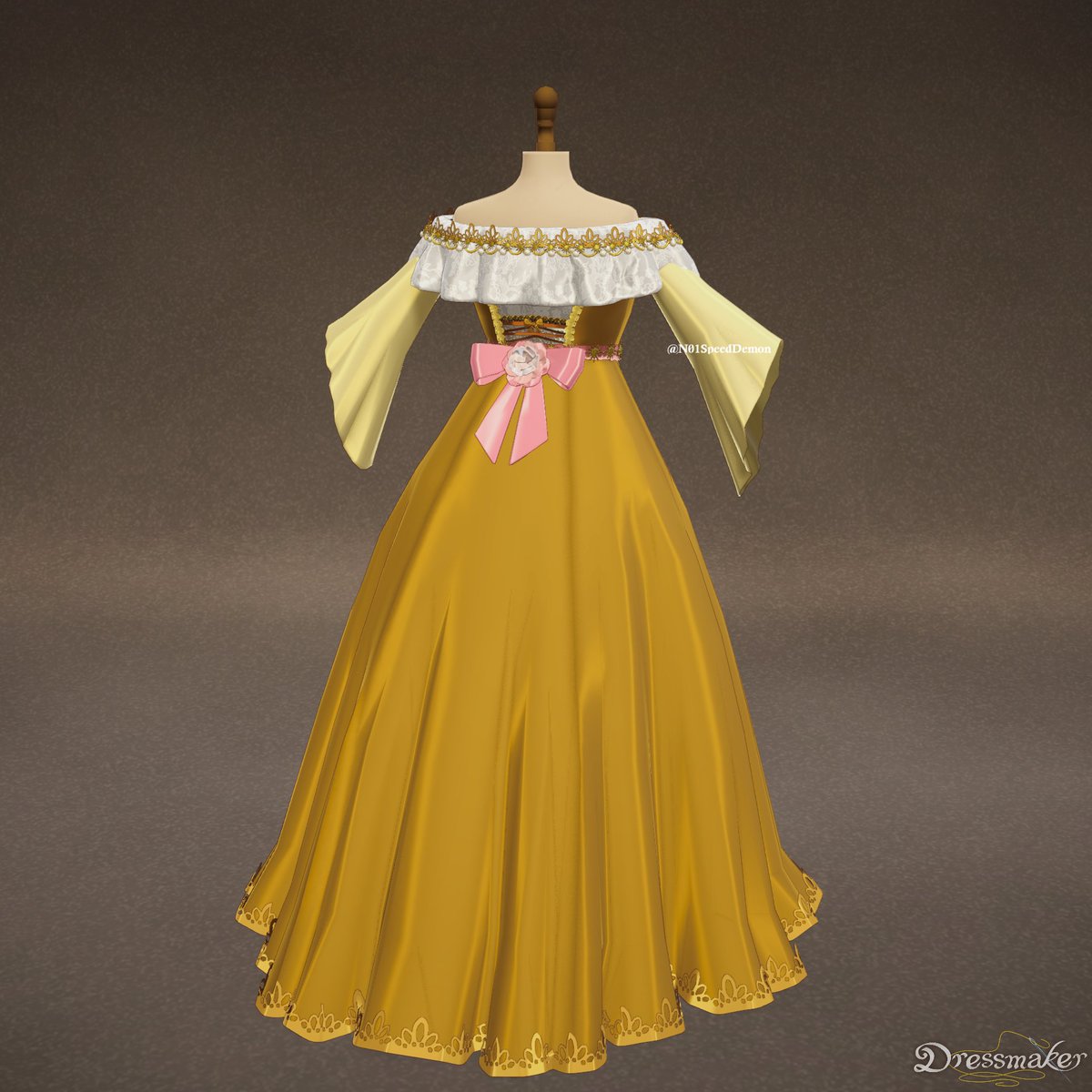 N01SpeedDemon's tweet photo. Adora's Coronation Gown #dressmaker https://t.co/zpt7ZdaPIB