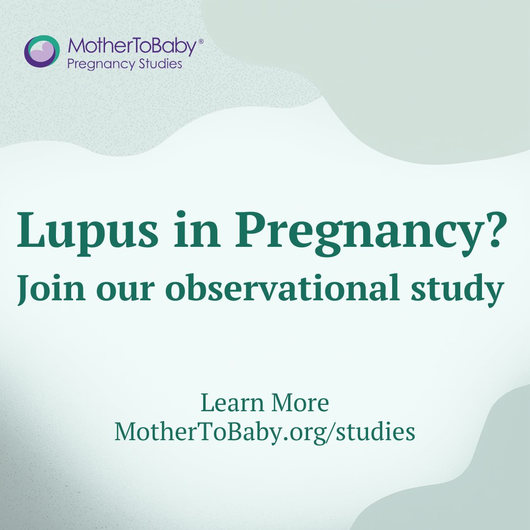 MotherToBaby's tweet photo. Are you pregnant and taking Benlysta® (belimumab) for lupus? Join our study from the comfort of your home. There will be no changes to your treatment. To learn more, call us at 877-311-8972 or complete our easy online form🔗 https://t.co/GWPsT6QEEb. https://t.co/jrcQJHrmu4