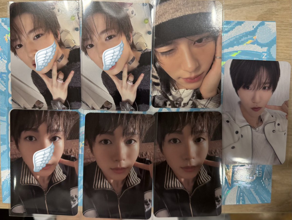 llotyj_'s tweet photo. NCT WISH ウィシ I SPY Deluxe Book Ver.
初回限���盤 アルバム 封入 トレカ 交換

譲　サクヤ、リク、リョウ、ジェヒ、ユウシ

求　リク 

既に所持しているものもある為難しい場合は♡させて頂きます> <
郵送での交換希望໒꒱.
お気軽にお声掛けお願い致します*·.✧ https://t.co/slXTCjyrPQ