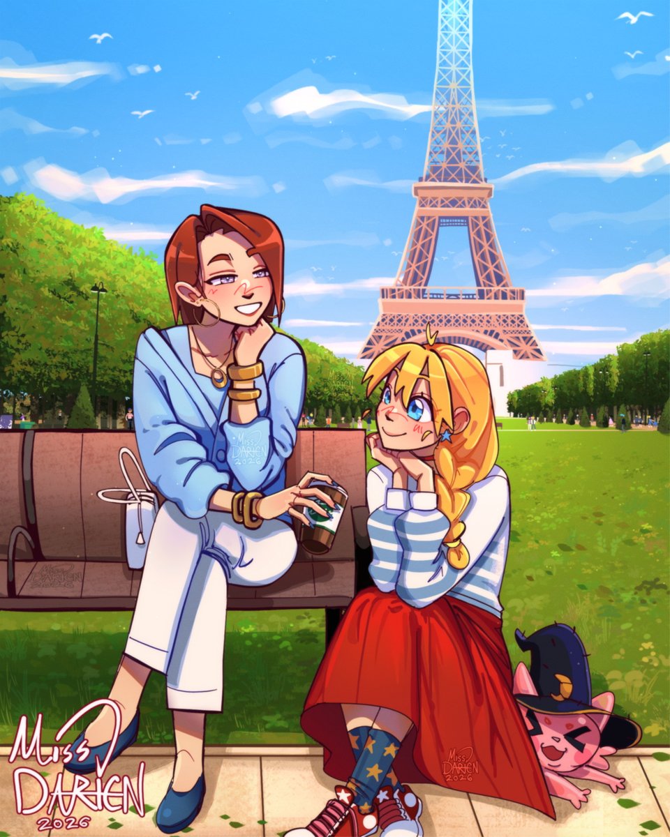 MissDarienART's tweet photo. Backing this game was the best choice I ever made. #TheFanartsBakery https://t.co/T3PiMO8hU2