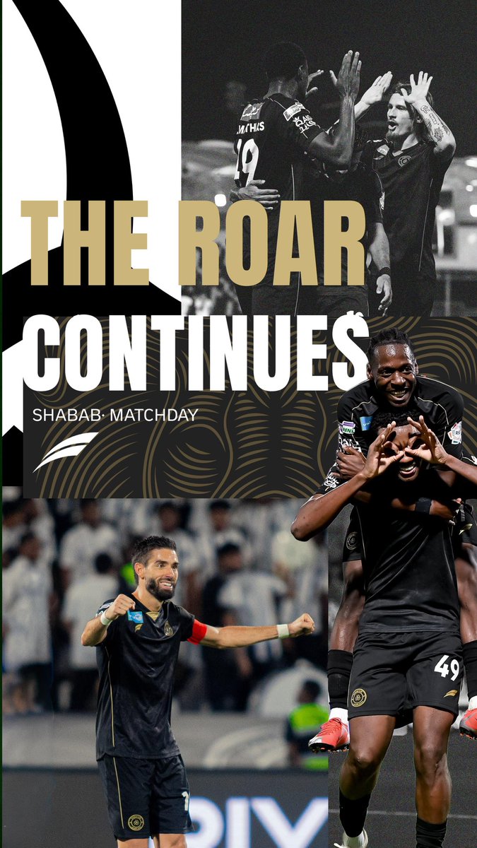 offsideksa's tweet photo. زئير الليوث مستمر 🦁🖤
كل التوفيق للشباب في مواجهة اليوم 🖤.

🔗

https://t.co/43sxXKzmlM

@AlShababSaudiFC https://t.co/uuB1l7Dw2h