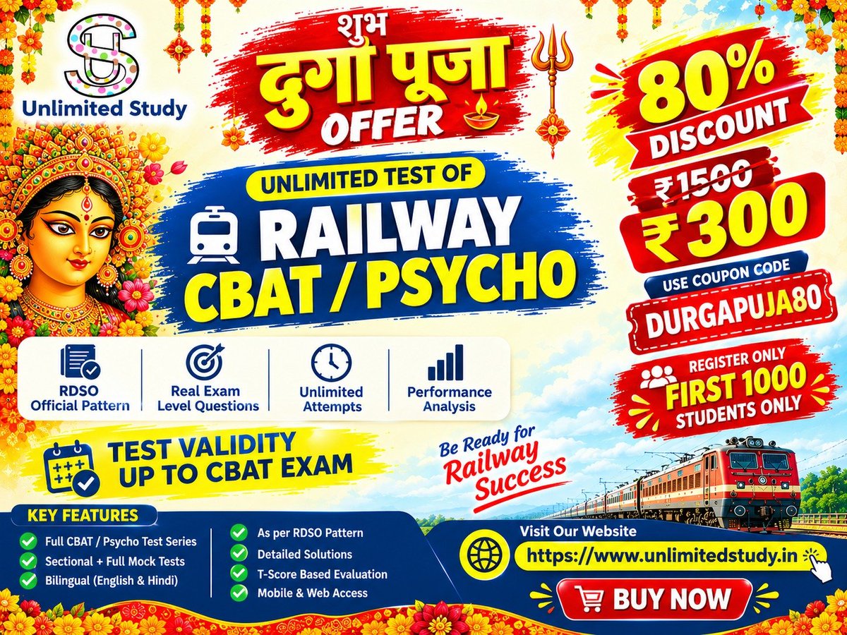 Bihari_Babu86's tweet photo. ALP CBAT TEST series' 2026 लॉन्च कर दिया गया है।जिन बच्चों को टेस्ट देना हो तो साइट विजिट कर सकते है।
https://t.co/3z87mQAdFR https://t.co/0W6aeFyPmV