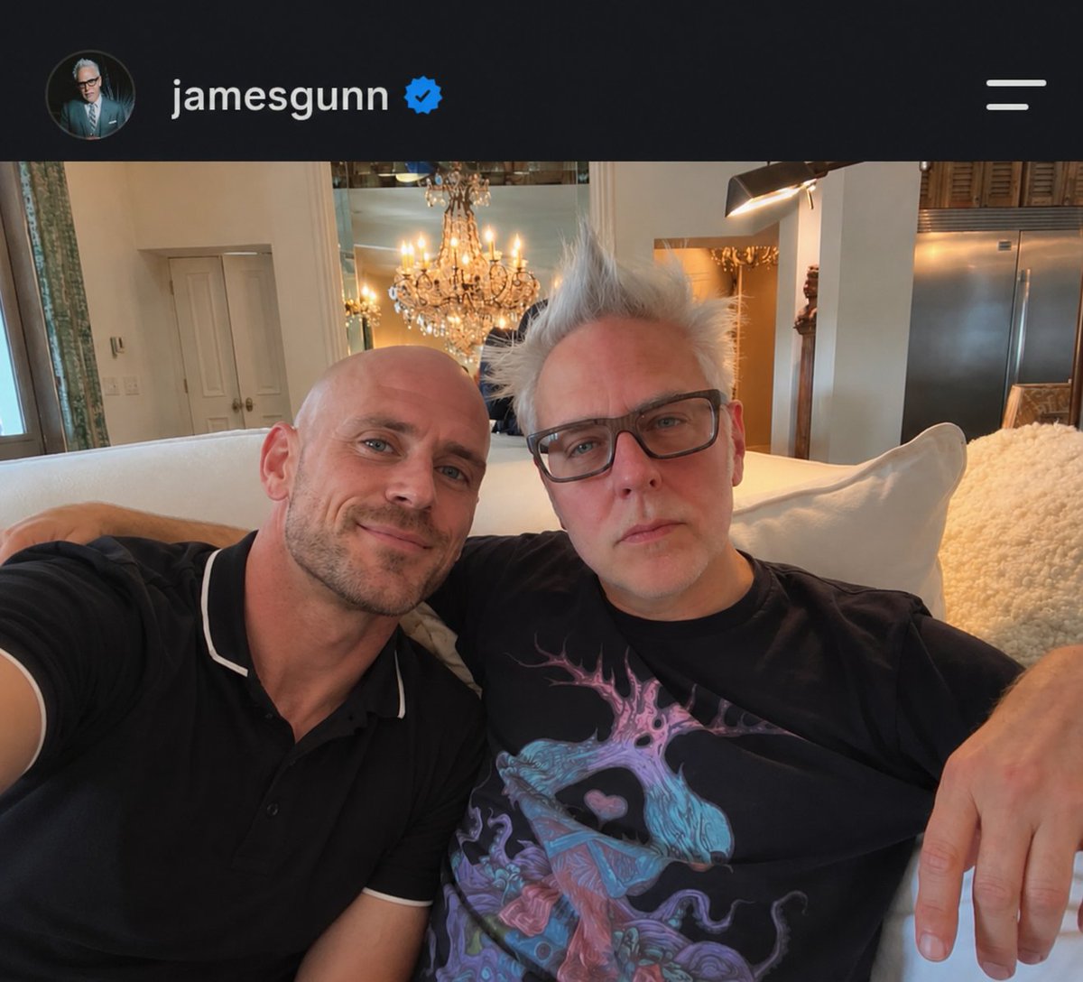 GoofysExe's tweet photo. James Gunn has reportedly posted a picture with Jhonny Sins and Jhonny has also shared a LEGO Lex Luthor image.

Jhonny Sins is rumored to play Lex Luthor in Man Of Tomorrow. https://t.co/i4soF85ATt