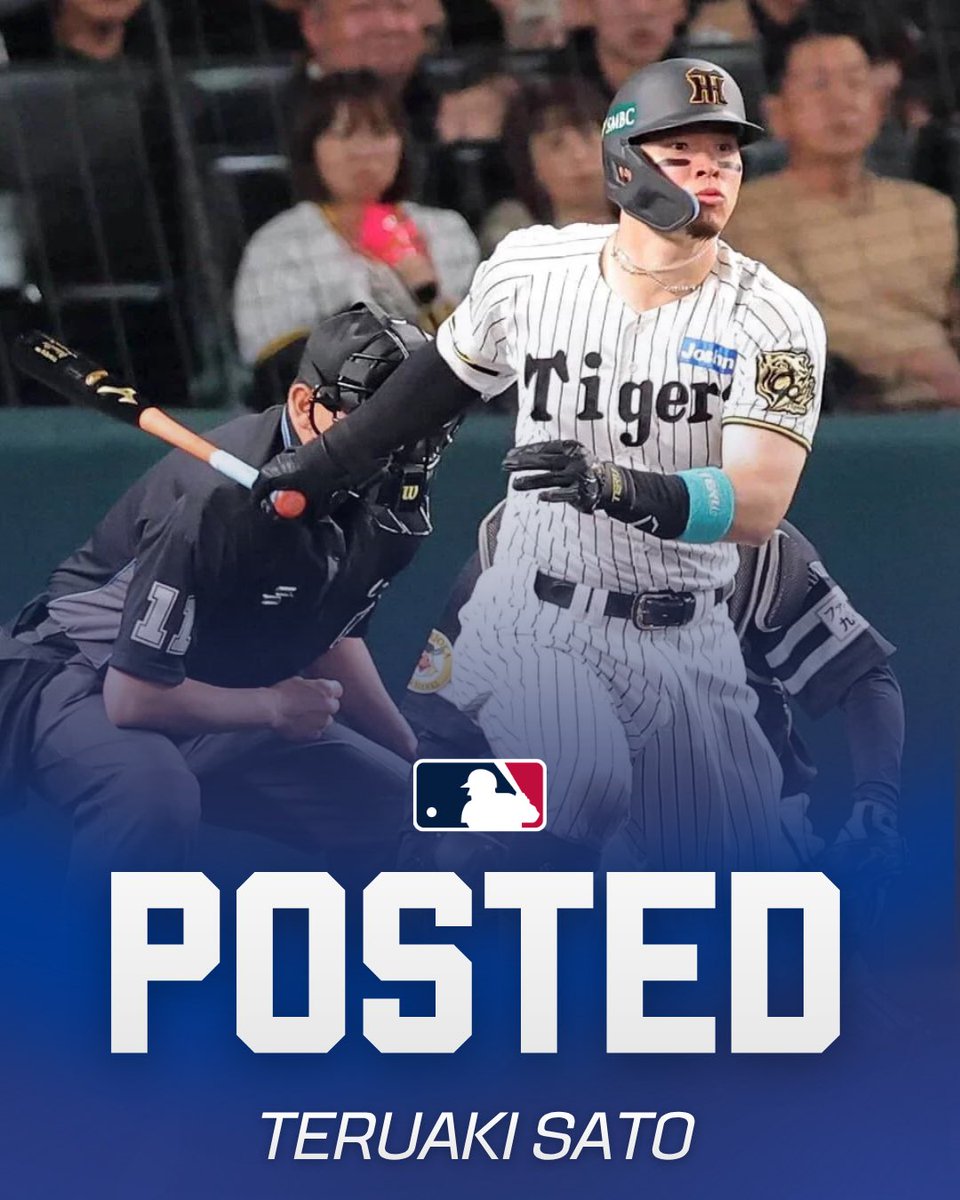 JTMediaCo_'s tweet photo. Should the #Dodgers persue Japanese INF Teruaki Sato this winter? All signs point to YES. 

Let us know your thoughts below 👇 https://t.co/t50h2H1s2v