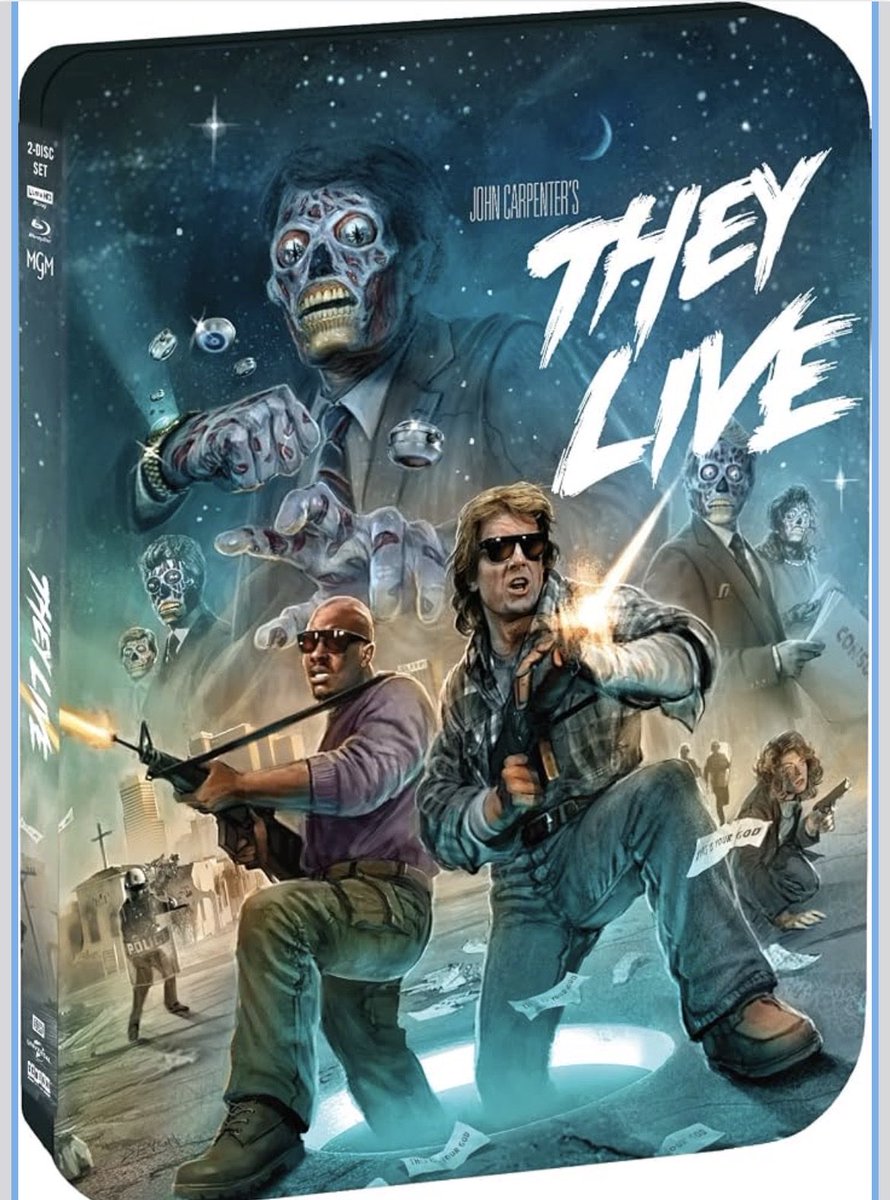 amesmonde's tweet photo. #JohnCarpenter’s #TheyLive 4K Steelbook is at a knock down price! https://t.co/J3PUGODcB2 https://t.co/9U4XSPiobI