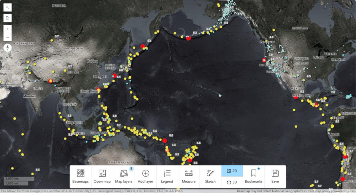 GISEd's tweet photo. What causes earthquakes, and how do they impact communities? 🌎

Help students explore earthquake patterns, plate tectonics, and human impacts with a ready-to-use National Geographic MapMaker activity.

Explore the lesson: https://t.co/txY7BBeW7V https://t.co/B9acLxtzXm