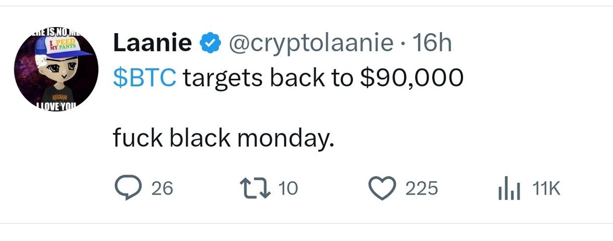 coyote_posta's tweet photo. @cryptolaanie Sure buddy. You're clearly agitated, go take a nap https://t.co/xvttyfUOrH