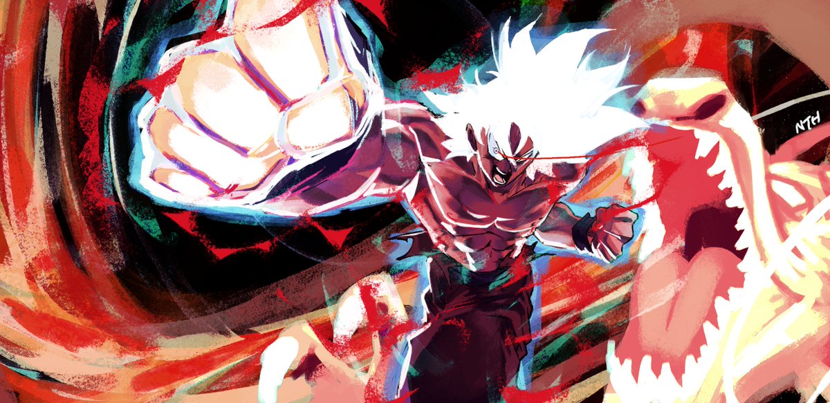 N_T_H1's tweet photo. KAIOKEN X100 https://t.co/4YuJg1GHzf
