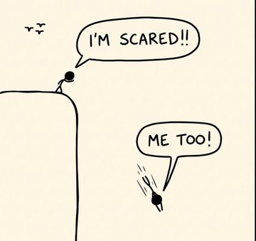fosterdoteth's tweet photo. the only way of succeeding is going in exactly when it feels scary do to so https://t.co/jnW6KqyWu8