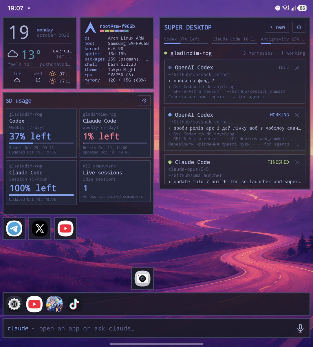gladimdim's tweet photo. Your home screen can look like this

https://t.co/8PMwzG1jEZ https://t.co/xag3WcPVVP