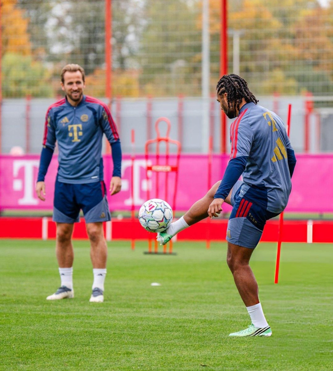 iMiaSanMia's tweet photo. 📸 Start of the preparation for Wednesday's game against Arsenal. #UCL https://t.co/4ZJtOQM5H1