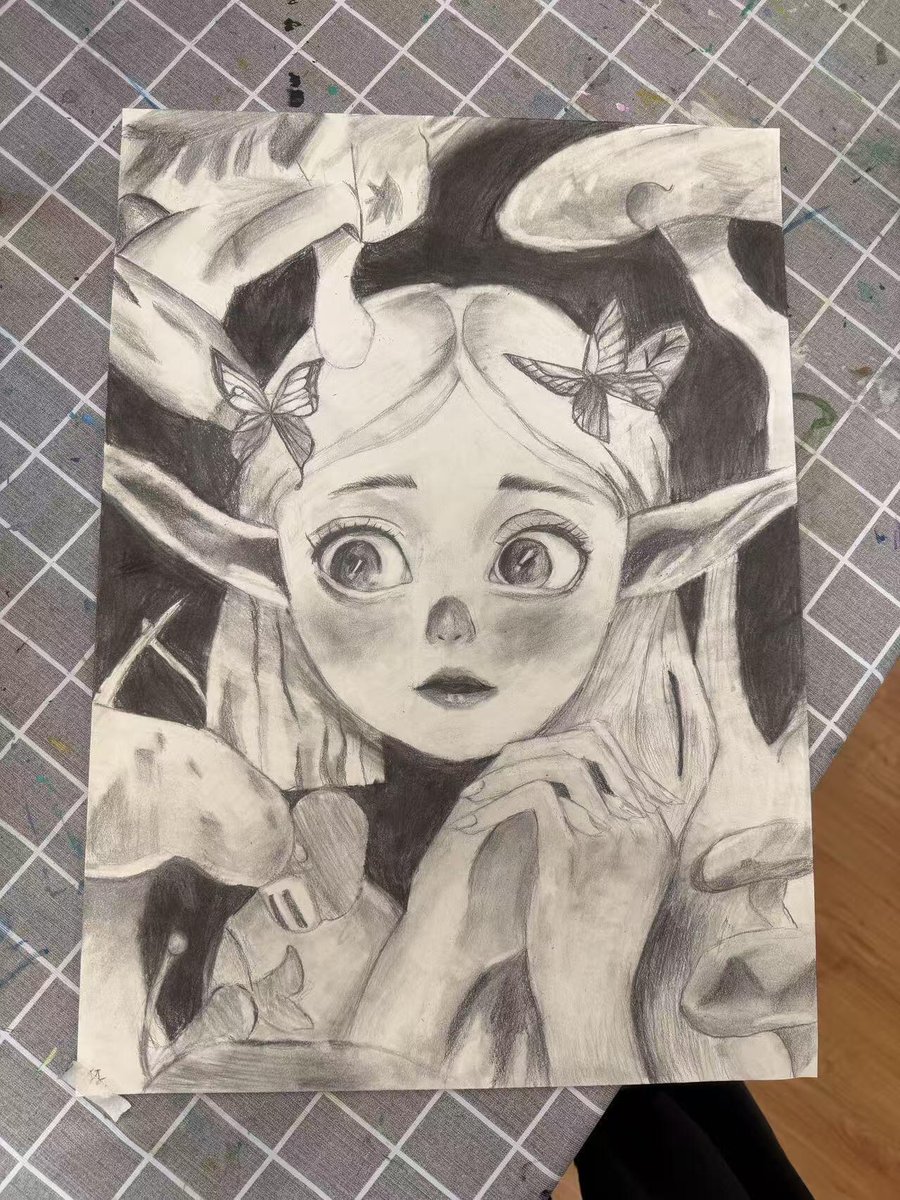 Elowendfsw's tweet photo. I, who love to draw https://t.co/HM0Ehy6sSY