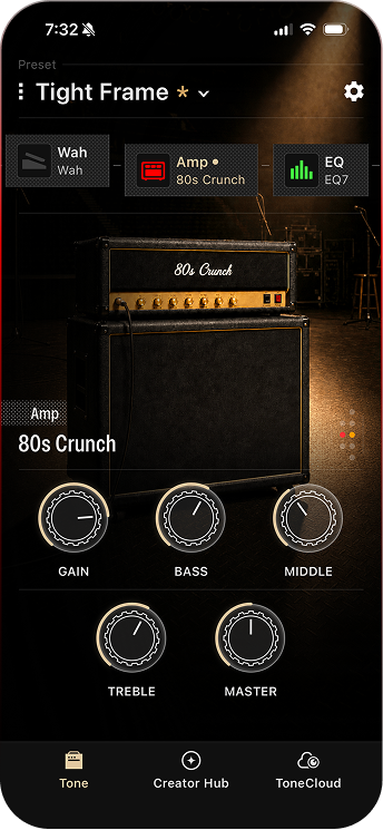 PositiveGrid's tweet photo. REACTOR 1.2.0 just dropped!

Introducing: Tone View - You can now choose how your amps and presets look. Classic View keeps your gear looking like the real thing. Expressive View gives it a more visual, mood-driven vibe. Flip between them whenever you want in Settings. Your tones don’t change, just how they look.

A few other things we tweaked:

- Three of the clean amps got new names: Dual Clean, 50’s Clean, and Classic Clean. Same sound you know, new labels.

- You can double-tap any knob to snap it back to default. Small change, big time-saver.

- We also smoothed out the UI and made things more stable.

Update now from your app store!